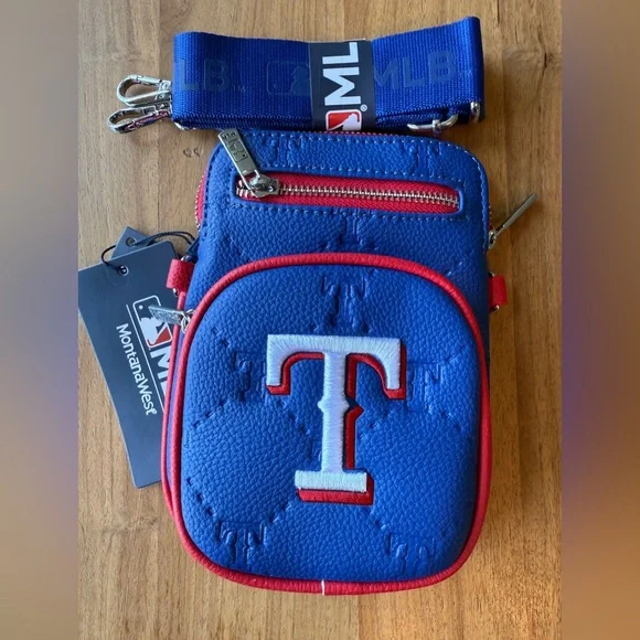 MLB Texas Rangers Team Shoulder Bag/ Crossbody Bag - Picture 1 of 3